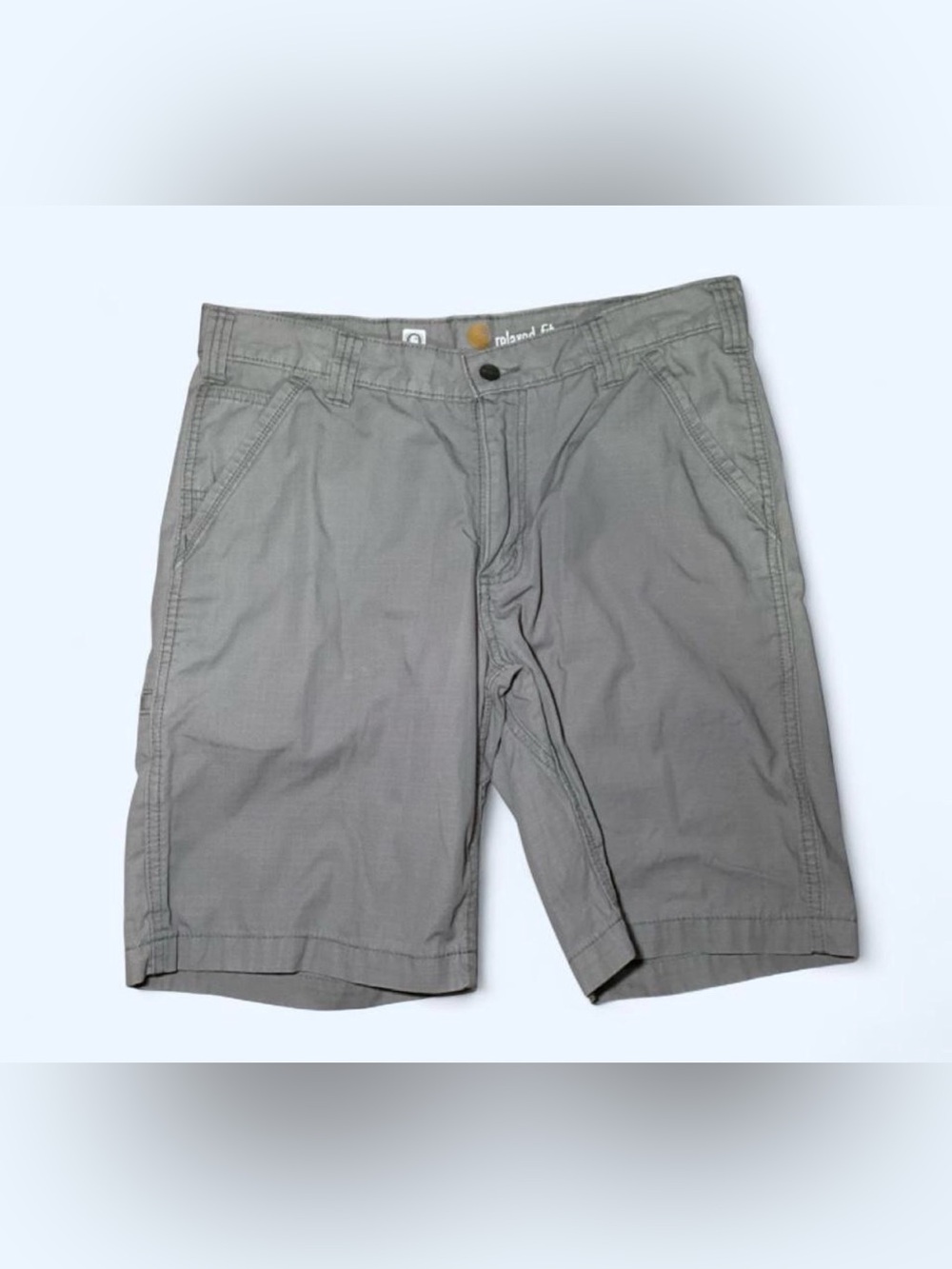 Carhartt gray relaxed fit shorts size 34